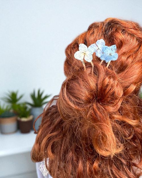 Peineta Plateada (grande)