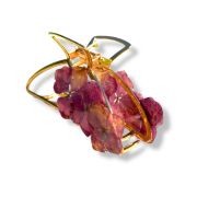 Pinza de pelo semicírculo