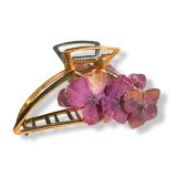 Pinza semicirculo rosa (referencia 060102)